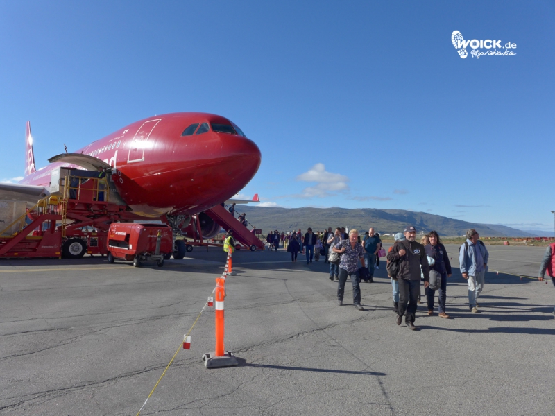 00473 Kangerlussuaq Flughafenankunft